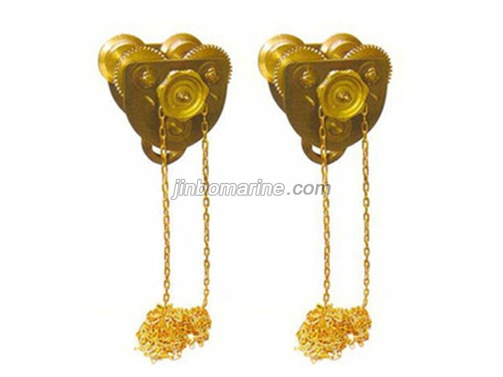 Non-Sparking Pull Type Trolley For Chain Hoist - Image 2