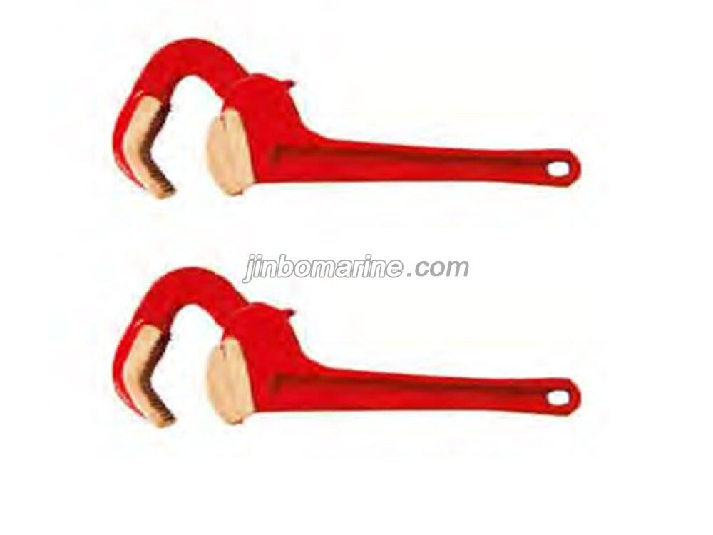 Non-Sparking Rapid Grip Type Pipe Wrench - Image 1