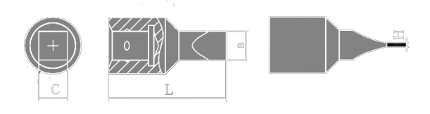 Non-Sparking Screwdriver Socket