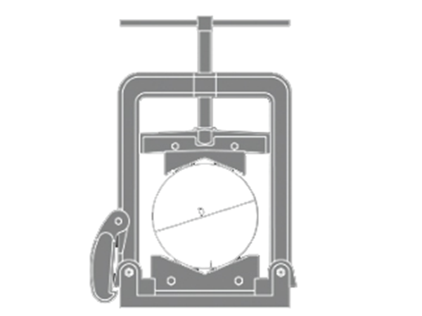 Non-Sparking Self Locking Pipe Vice