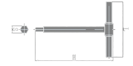 Non-Sparking T Type Hex Key Wrench