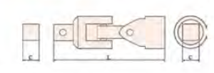 Non-Sparking Universal Joint