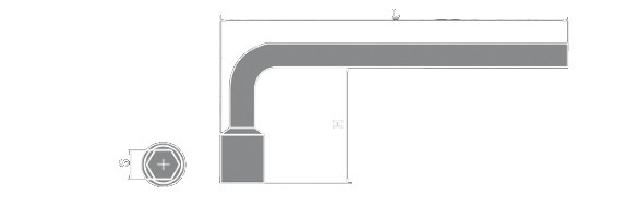 Non-Sparking Wrench Socket L Type