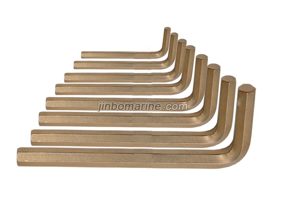 Non-spark Beryllium bronze alloy Aluminum bronze Hex Key Wrench Set - Image 1