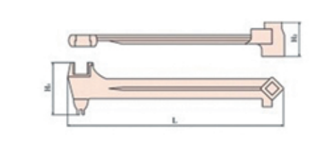 Non-spark Beryllium bronze alloy Aluminum bronze alloy Bung Wrench