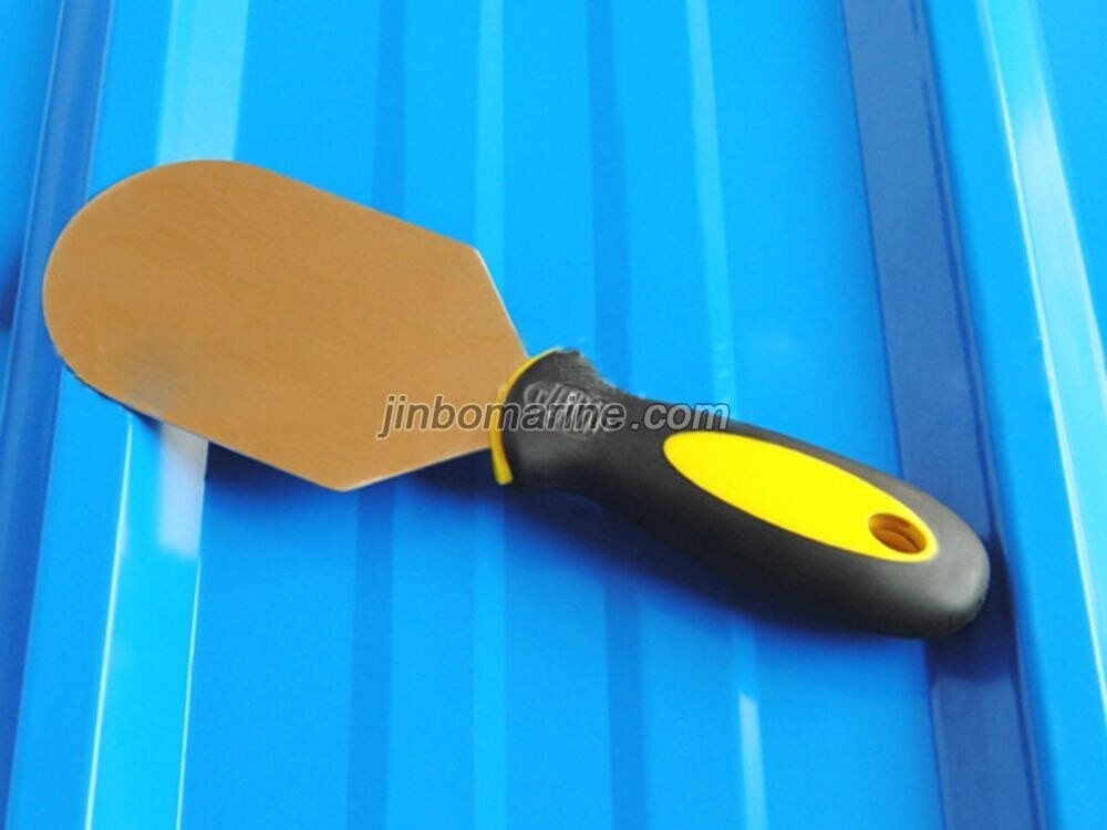 Non-sparking Big Plastic Handle Circle Type Spatula Knife - Image 2