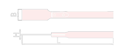 Non-sparking Long Plastic Handle Scraper