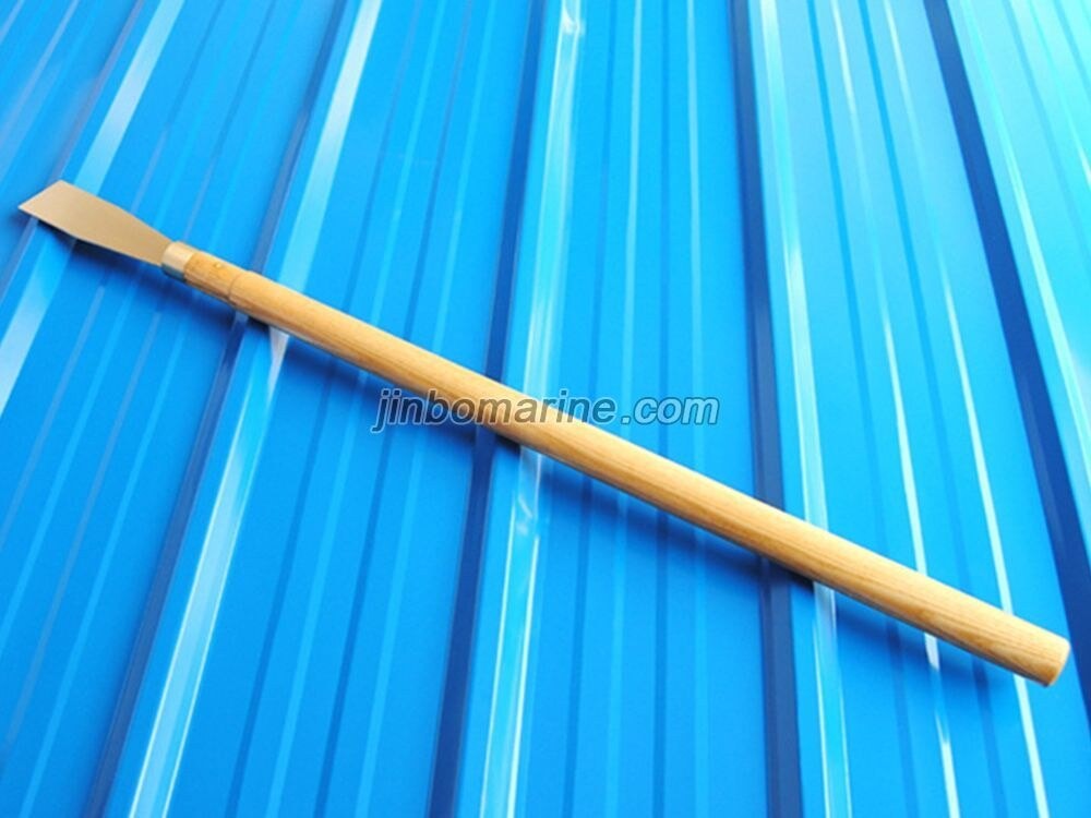 Non-sparking Long Wooden Handle Scraper - Image 5