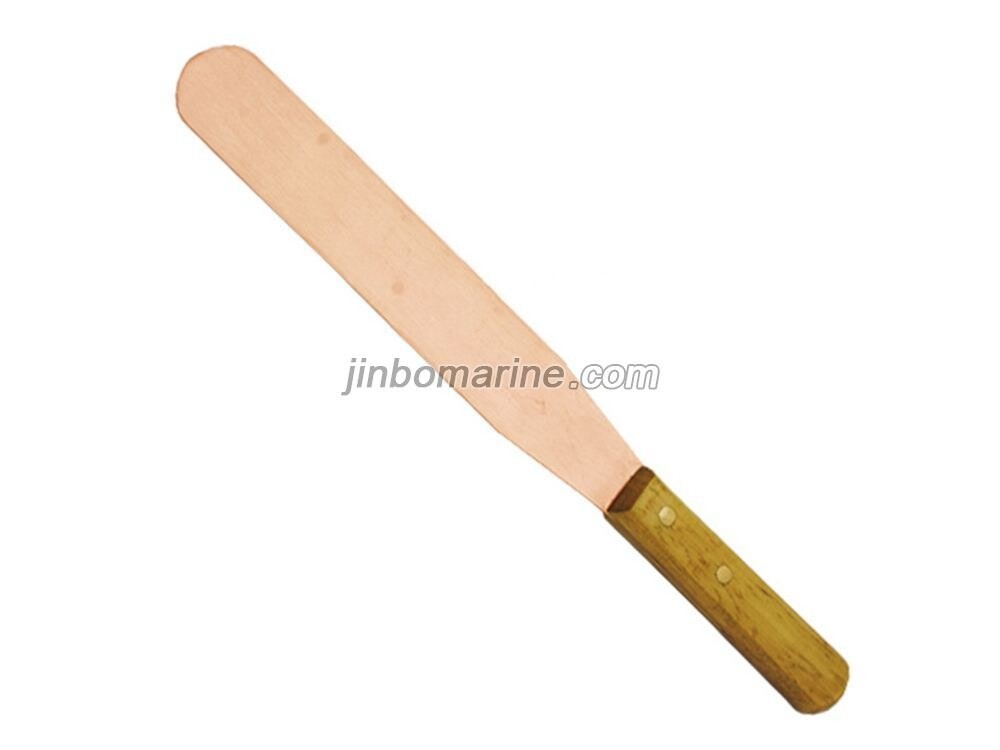 Non-sparking Long Wooden Handle Spatula Knife - Image 2