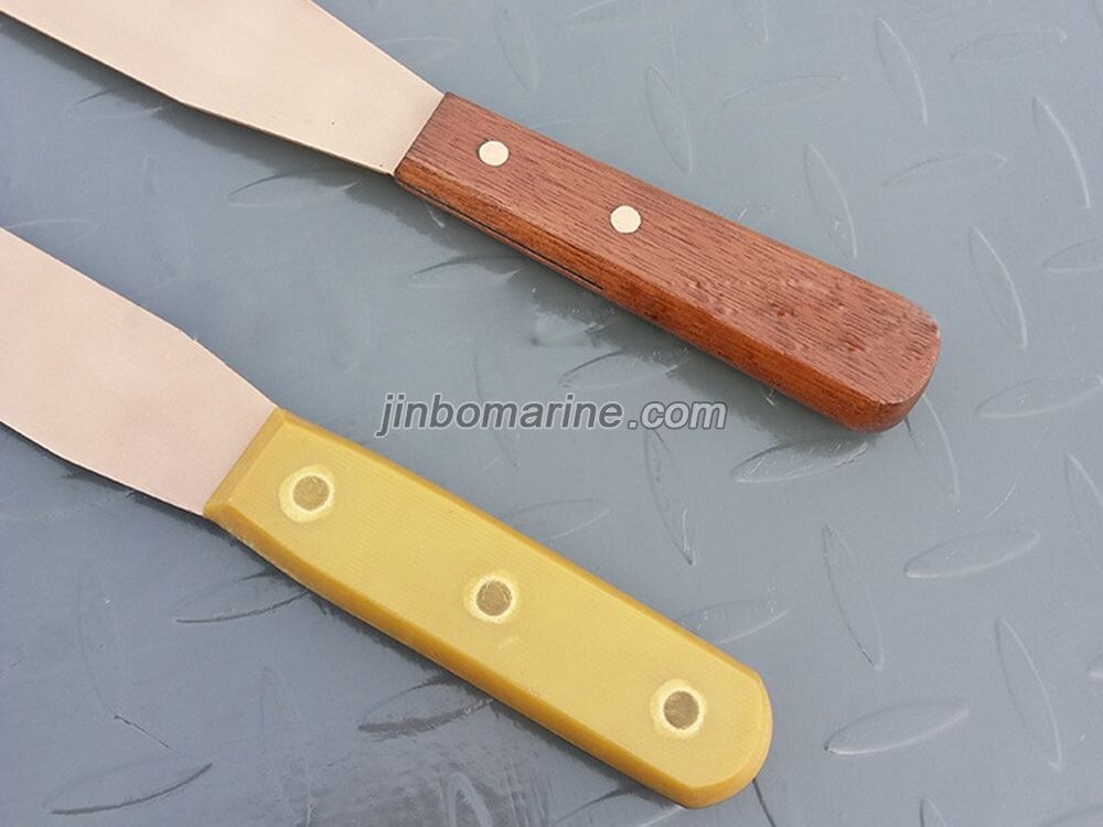 Non-sparking Long Wooden Handle Spatula Knife