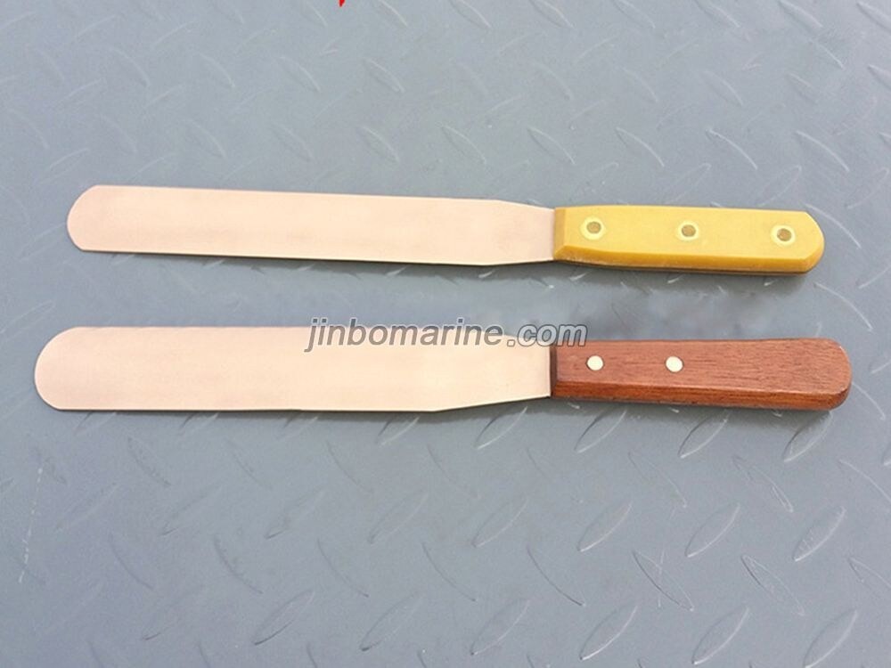 Non-sparking Long Wooden Handle Spatula Knife - Image 1