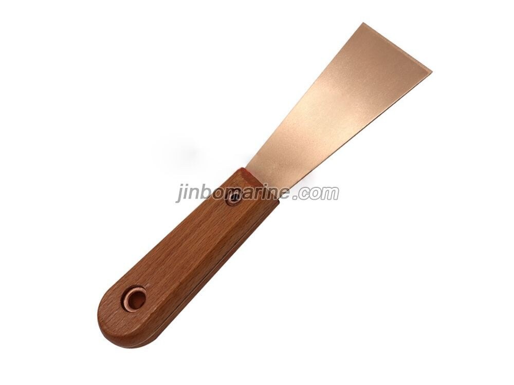 Non-sparking Wooden Handle Putty Knife - Image 2