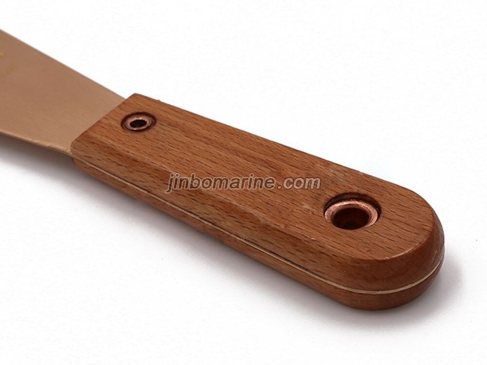 Non-sparking Wooden Handle Putty Knife - Image 4
