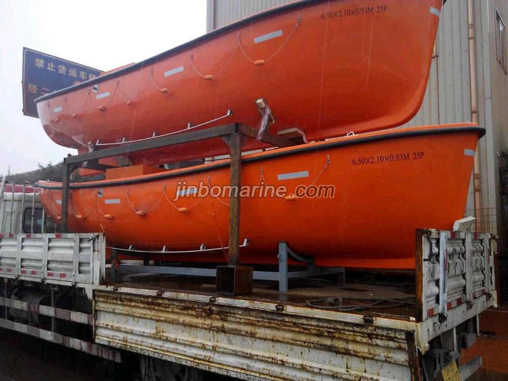 Open FRP Lifeboat, Buy Life boat &amp; Rescue Boat from China ...