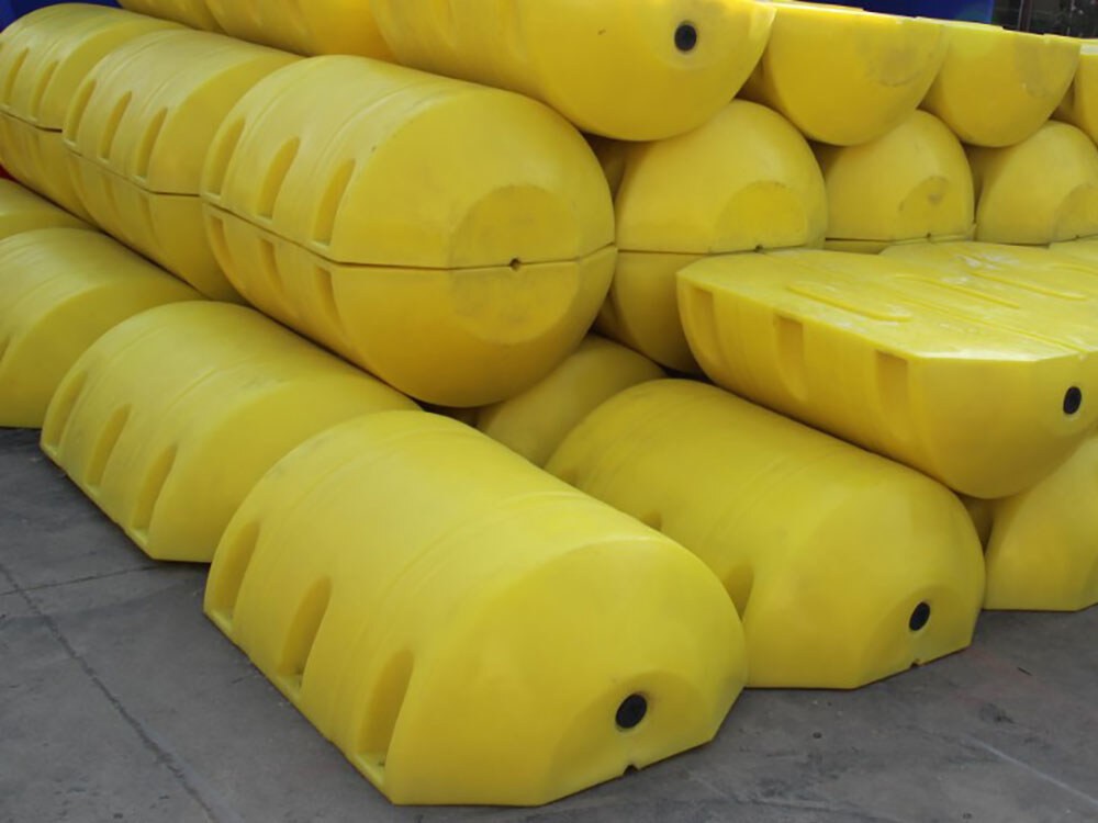 PE Cylinder Foam Filled Barrier - Image 2