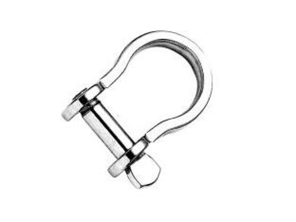 Plate Bow Shackle, SS304 OR SS316 - Image 1