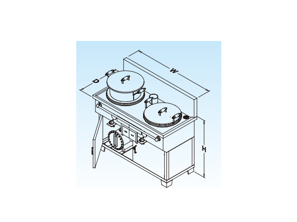 QHZ200-2 Marine Fuel Oil Vaporization Stove