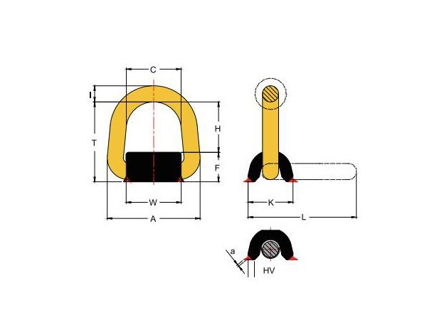 8-0573 Yoke Weld Lifting Point