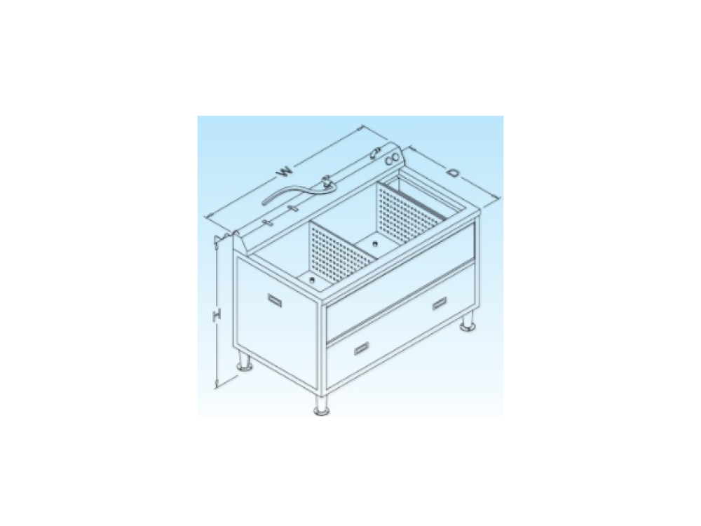 QZ300 Marine Vegetable Washing Machine - Image 1