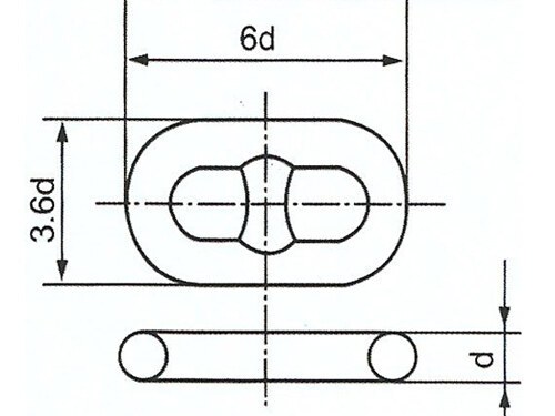 R4S Offshore Stud Link Mooring Chain