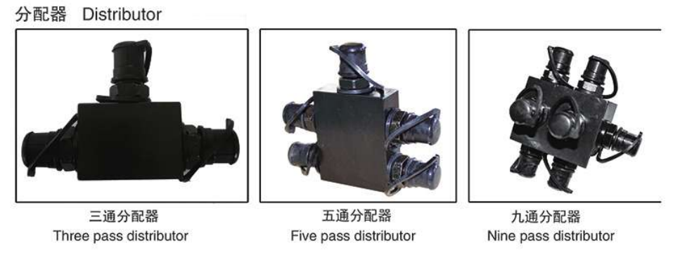 RG100-L-G High pressure hose Distributor Adapter