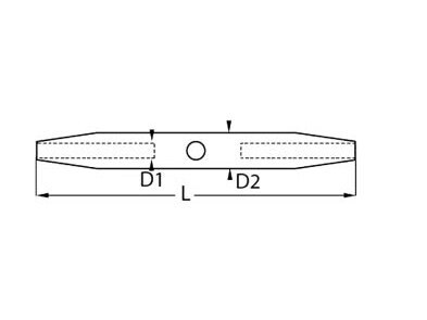 Rigging Screw Body Stainless Steel