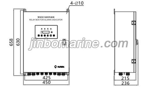 Relay Box For Alarm Indicator