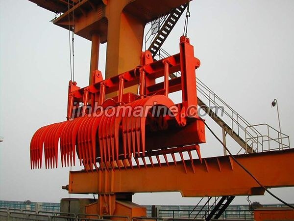 Rope Type Rack Cleaner Rectangular Grab Bucket