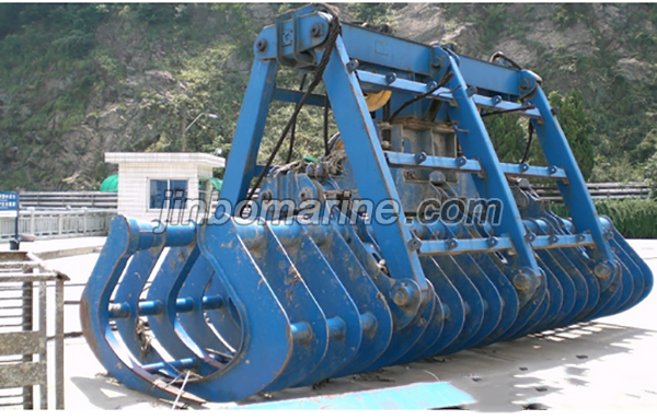 Rope Type Rack Cleaner Rectangular Grab Bucket