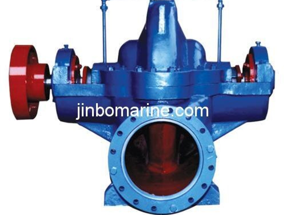 Marine Single Stage Double Suction Large Capacity Centrifugal Ballast pump - Image 1