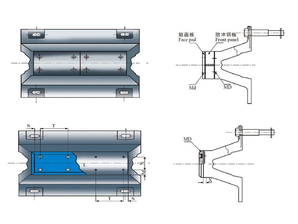 SA-B Type Super Arch Rubber Fenders