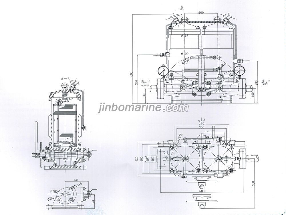 SBL42430 Model Sem-Auto Filter Series