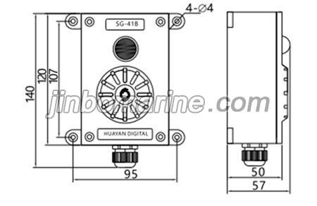 SG-41B Electrionic Bell(Square)