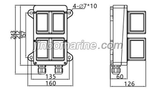 SG-6B/QTZ Alarm Sigen With Lamp