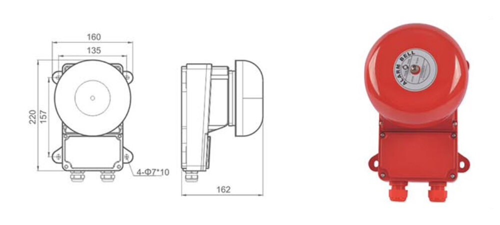 SG-6L1Z SG-6L1J Marine Alarm Siren