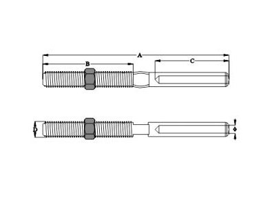 Stud Terminal, SS304 OR SS316