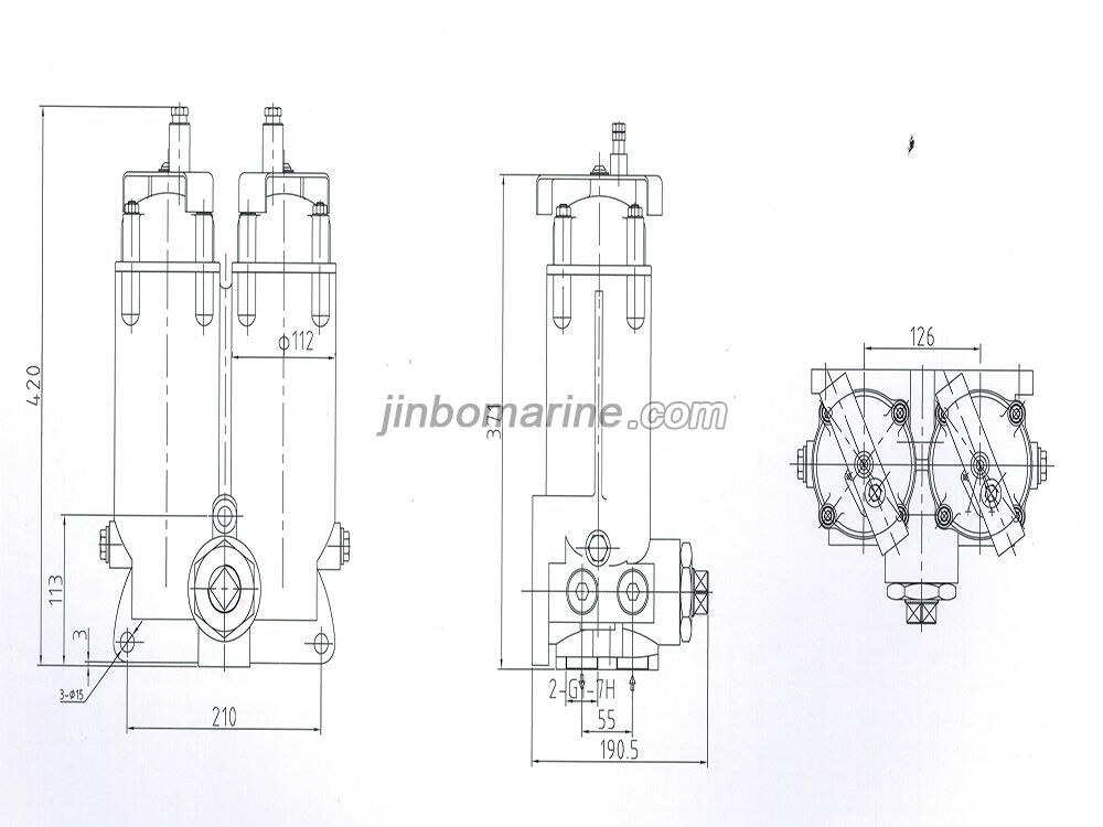 SZL-25A Model Double-cylinder Paper Filter