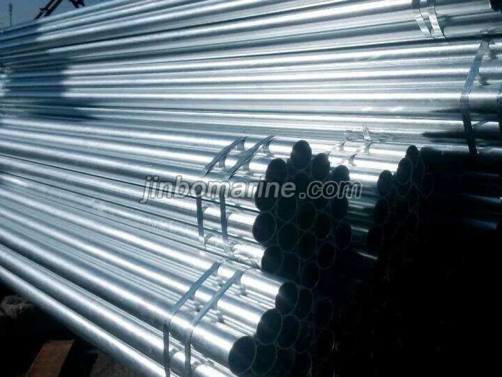 Schedule 40 Hot Dip Galvanized Carbon Seamless ERW Steel Pipe - Image 1