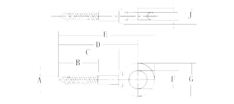 Screw Eye Bolts G275