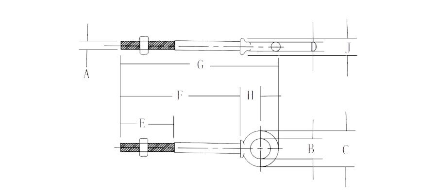 Shoulder Nut Eye Bolts G277
