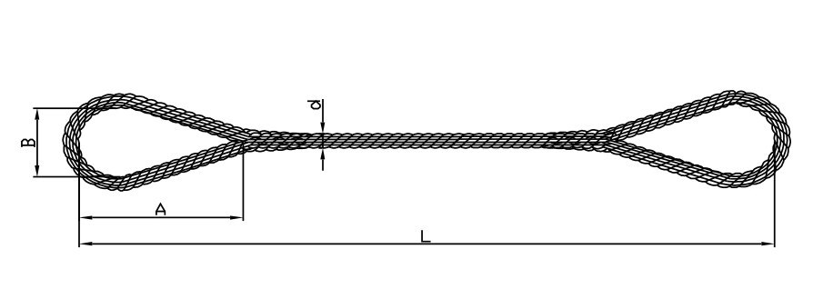 Spliced Steel Wire Rope Sling