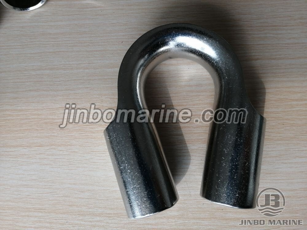 Stainless Steel Tubular Wire Rope Thimble - Image 2