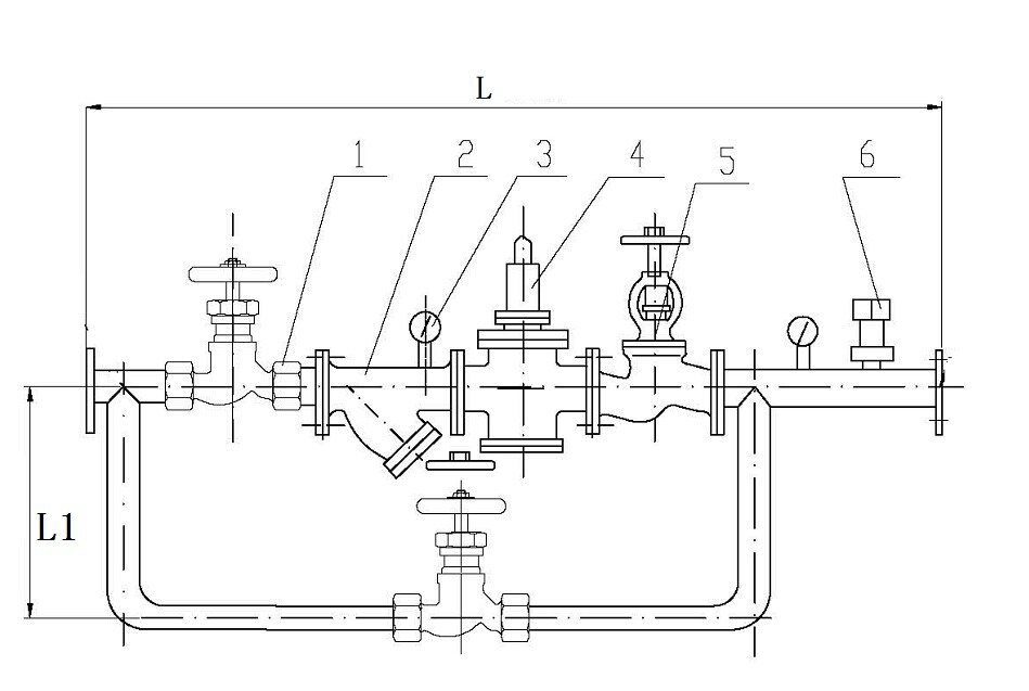 Marine Steam Pressure Reducing Valve Group