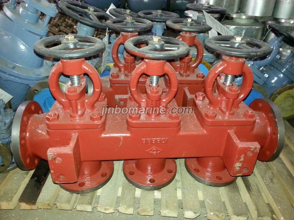 Marine Cast Iron Single Arrangement Suction Stop Box Valve GB/T1854-93 - Image 1