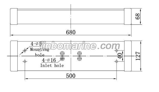TBYA10-GL LED Corner Light