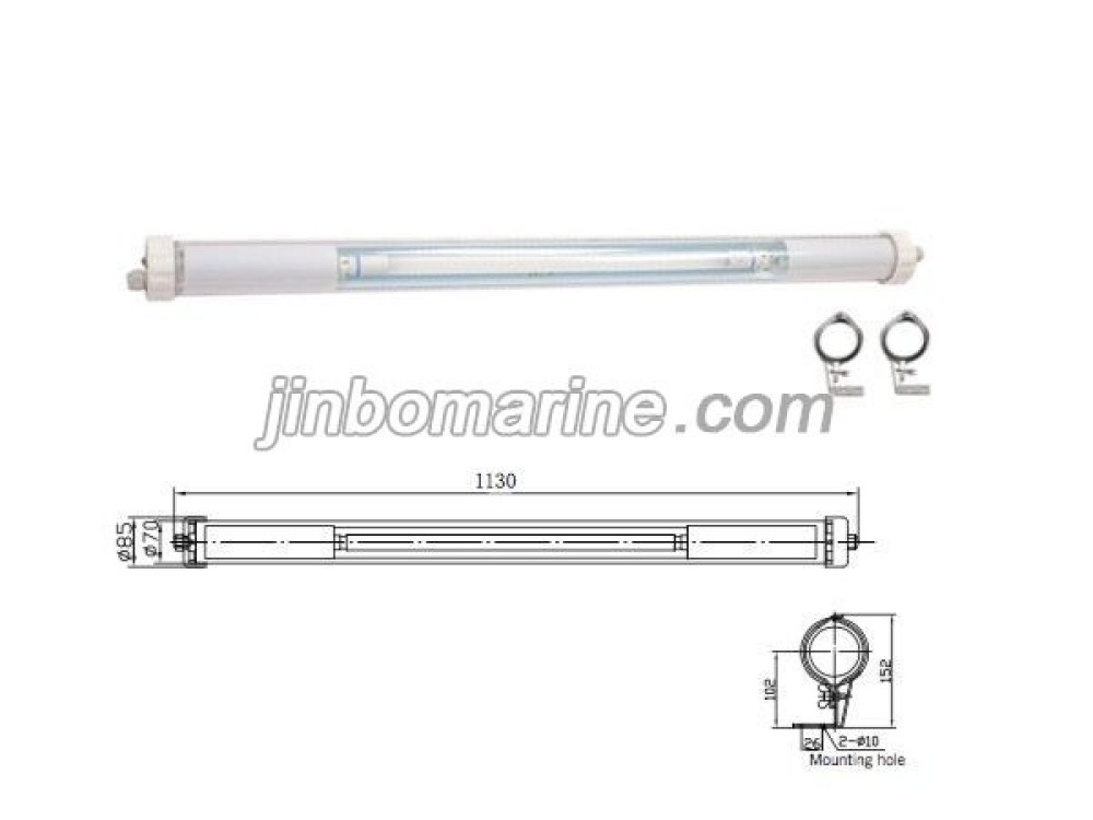 TCY20 Fluorescent Ceiling Light - Image 1