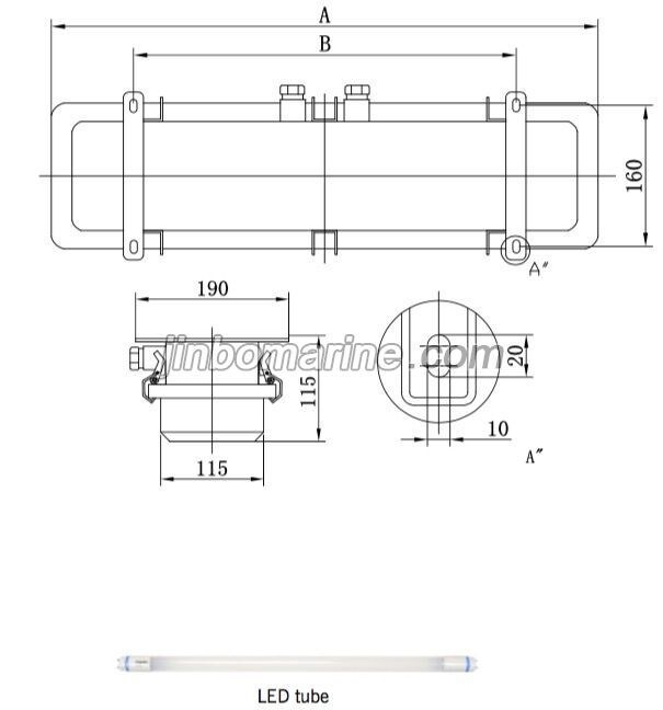 TCYA12-2AGL LED Pendant Light