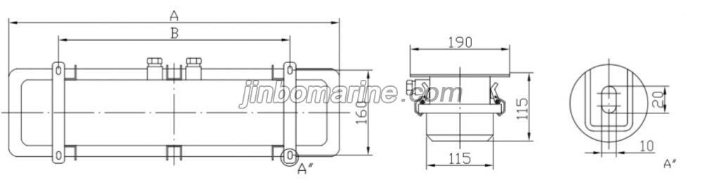 TCYA20-2A Fluorescent Pendant Light