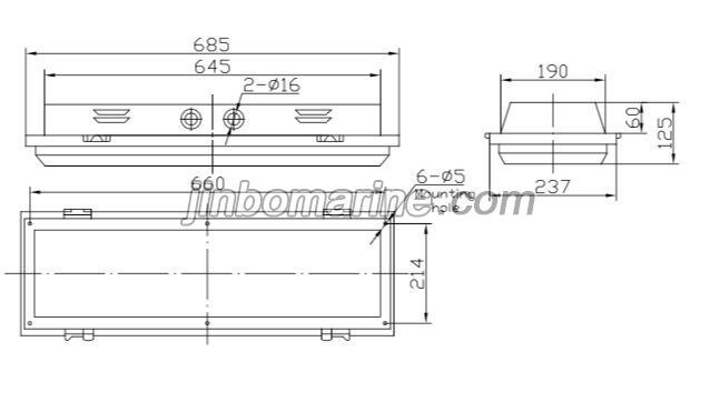 TPY10-2GL LED Ceiling Light