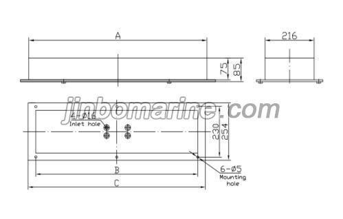 TPYA10-2ML LED Ceiling Light